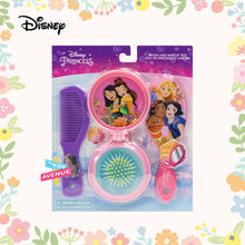 Load image into Gallery viewer, Disney Princess Comb Hair Brush and Mirror – Plant Based Makeup Toys for Kids Ages 3 years and Up