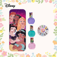 Load image into Gallery viewer, Disney Princess Nail Polish 3 pieces with Pencil Case – Plant Based Makeup Toys for Kids Ages 3 years and Up