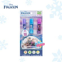 Load image into Gallery viewer, Disney Frozen Roll on Lip Gloss Non Toxic w free Bag– Plant Based Makeup Toys for Kids Ages 3 years and Up
