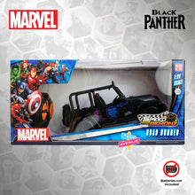 Load image into Gallery viewer, Marvel Black Panther ATV Remote Control Car Toy for Kids – Ages 4 and Up