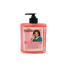 Load image into Gallery viewer, Clean Handz Pink Sparkle Anti Bacterial Hand Sanitizer 500ml