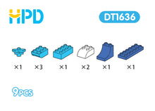 Load image into Gallery viewer, HPD Building Blocks Set Sea Animals - Whale Blocks - Duplo Blocks Compatible - 3 yrs & Up