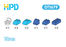 Load image into Gallery viewer, HPD Building Blocks Set 10 pc Sea Animals - Walrus Blocks - Duplo Blocks Compatible - 3 yrs & Up