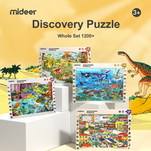 Load image into Gallery viewer, MiDeer Discovery Puzzle Big World Small World for Kids
