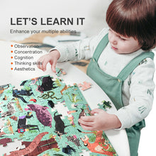 Load image into Gallery viewer, MiDeer Let's Learn Puzzle - Educational Puzzle for Kids