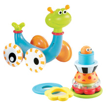 Load image into Gallery viewer, Yookidoo Crawl 'N' Go Snail - Crawling Toys for Babies & Toddlers