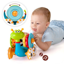 Load image into Gallery viewer, Yookidoo Crawl 'N' Go Snail - Crawling Toys for Babies & Toddlers