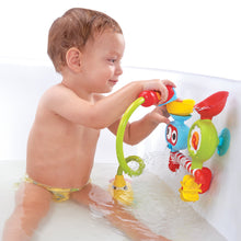 Load image into Gallery viewer, Yookidoo Baby Bath Toys Submarine Spray Station - Battery Operated Water Pump with Hand Shower, Googly Eyes Water Spinner Age 2-6 Years