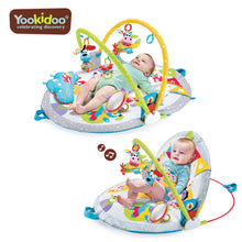 Load image into Gallery viewer, Yookidoo Gymotion Sitting Playmat for Babies and Toddlers