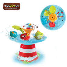 Load image into Gallery viewer, Yookidoo Baby Bath Toy Magical Duck Race