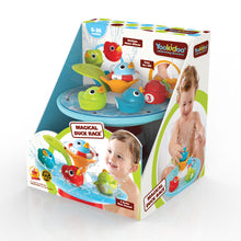 Load image into Gallery viewer, Yookidoo Baby Bath Toy Magical Duck Race