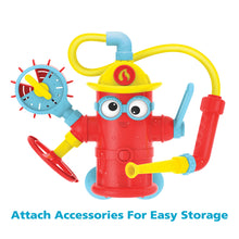 Load image into Gallery viewer, Yookidoo Fire Hydrant Baby Bath Toy Ready Freddy