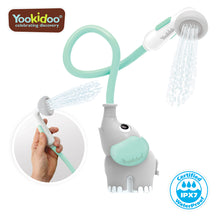 Load image into Gallery viewer, Yookidoo Baby Shower Elephant (Turquoise)