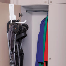 Load image into Gallery viewer, Dreambaby Stroll Away Over The Door Stroller Hanger