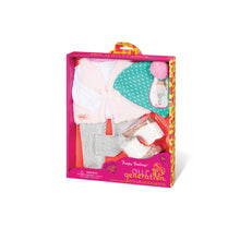 Load image into Gallery viewer, Vest and Hat Doll Outfit and Accessories Set - Our Generation Fuzzy Feelings