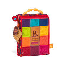 Load image into Gallery viewer, B. Toys One Two Squeeze Soft Building Blocks for Toddlers
