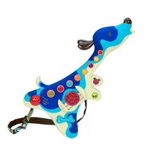Load image into Gallery viewer, B. Toys Woofer, Hound Dog Guitar (with strap)