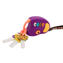 Load image into Gallery viewer, B. Toys Fun Keys Plum
