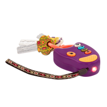 Load image into Gallery viewer, B. Toys Fun Keys Plum