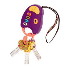 Load image into Gallery viewer, B. Toys Fun Keys Plum