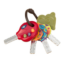 Load image into Gallery viewer, B. Toys Electronic Luckeys Tomato Toy Key for Toddlers