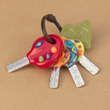 Load image into Gallery viewer, B. Toys Electronic Luckeys Tomato Toy Key for Toddlers