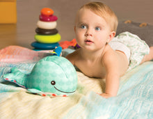Load image into Gallery viewer, B. Toys Glow Zzzs. Whale Glowable Soothing Whale