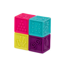 Load image into Gallery viewer, B. Toys One Two Squeeze Soft Building Blocks for Toddlers