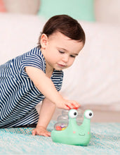 Load image into Gallery viewer, B. Toys Escar Glooooow Rolling Light-Up Snail Popper