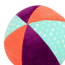 Load image into Gallery viewer, B. Toys Make it Chime Fabric Ball Sliced