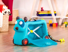 Load image into Gallery viewer, B. Toys On The Gogo Woofer Travel Luggage Ride-On