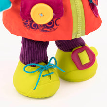 Load image into Gallery viewer, B. Toys Giggly Zippies, Woofer Dress Me Dog