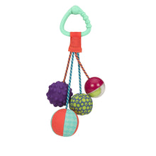Load image into Gallery viewer, B. Toys Sounds So Squeezy Rattle Balls