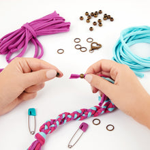 Load image into Gallery viewer, Craftabelle - Friendship Fabrics Creation Kit - Bracelet Making Kit