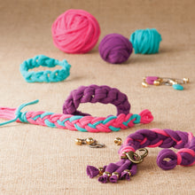 Load image into Gallery viewer, Craftabelle - Friendship Fabrics Creation Kit - Bracelet Making Kit