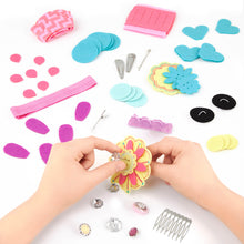 Load image into Gallery viewer, Craftabelle - Blossoming BeautiesCreation Kit - Flower Hair Accessories Kit