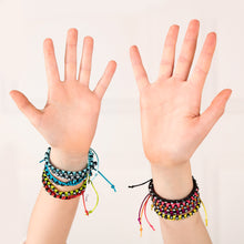 Load image into Gallery viewer, Craftabelle – Friendship Sparkles Creation Kit – Bracelet Making Kit