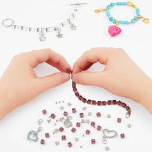 Load image into Gallery viewer, Craftabelle – Sparkle and Charm Creation Kit – Bracelet Making Kit