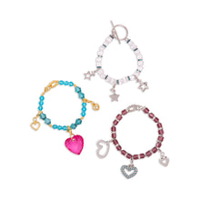 Load image into Gallery viewer, Craftabelle – Sparkle and Charm Creation Kit – Bracelet Making Kit