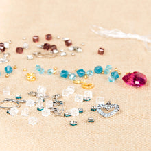 Load image into Gallery viewer, Craftabelle – Sparkle and Charm Creation Kit – Bracelet Making Kit