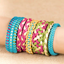 Load image into Gallery viewer, Craftabelle – Suede, Braid, & Leatherette Creation Kit – Bracelet Making Kit