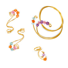 Load image into Gallery viewer, Craftabelle – Crystal Twists Creation Kit – Wire Jewelry Making Kit