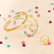 Load image into Gallery viewer, Craftabelle – Crystal Twists Creation Kit – Wire Jewelry Making Kit