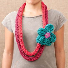 Load image into Gallery viewer, Craftabelle – Finger Knit Creation Kit – Beginner Knitting Kit