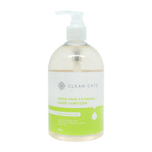 Load image into Gallery viewer, Clean Cate Foaming Hand Sanitizer Eucalyptus & Aloe 500ml