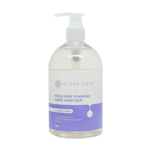 Load image into Gallery viewer, Clean Cate Foaming Hand Sanitizer Lavender & Mint 500ml