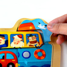 Load image into Gallery viewer, Mideer Creative Puzzle Toy Mini-Discovery-Puzzle Ship for Preschool Kids