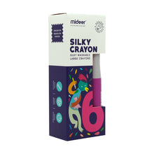Load image into Gallery viewer, Mideer Silky Colorful Crayon Washable and Twist-able Silky Crayon-6  Early Learning Tool