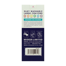 Load image into Gallery viewer, Mideer Silky Colorful Crayon Washable and Twist-able Silky Crayon-6  Early Learning Tool