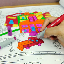 Load image into Gallery viewer, Mideer Silky Colorful Crayon Washable and Twist-able Silky Crayon-6  Early Learning Tool